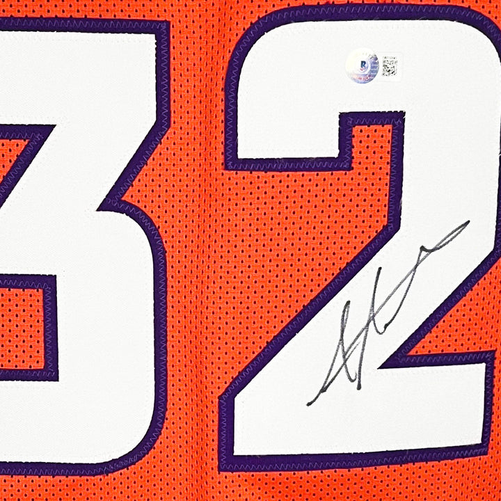 Amar'e Stoudemire Signed Phoenix Orange Basketball Jersey (Beckett)