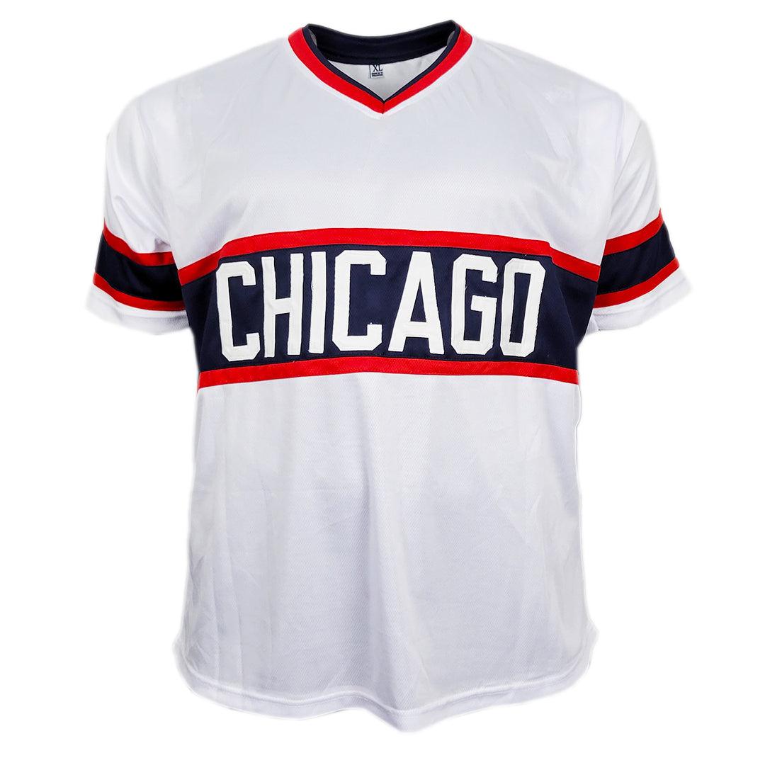 Andrew Vaughn Signed Chicago White Throwback Baseball Jersey (Beckett)