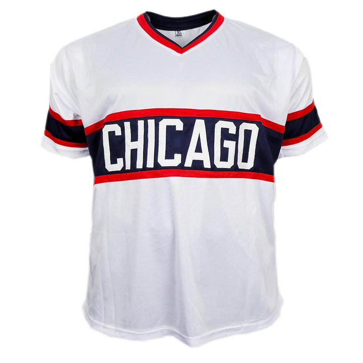 Andrew Vaughn Signed Chicago White Throwback Baseball Jersey (Beckett)