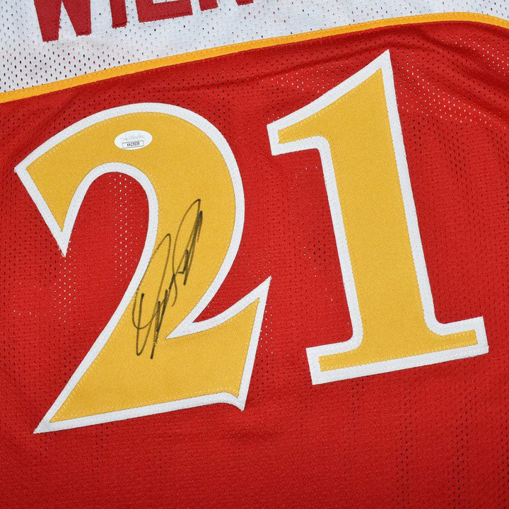Dominique Wilkins Signed Atlanta Pro Red Basketball Jersey (JSA)