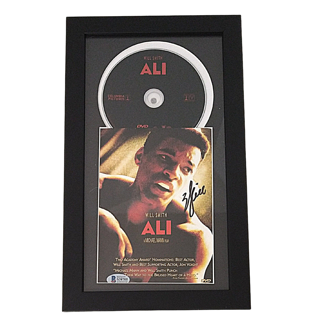 Will Smith Signed Ali Movie DVD Cover Framed Muhammed Ali, Beckett Authentic Auto COA