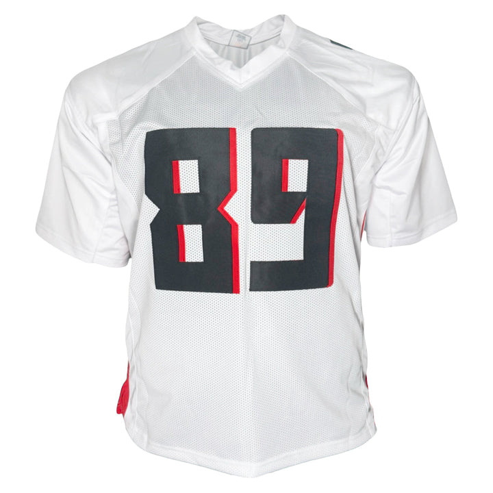 Charlie Woerner Signed Atlanta White Football Jersey (Beckett)