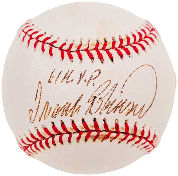 Frank Robinson Autographed NL Baseball Cincinnati Reds "61 MVP" PSA/DNA #1A00364 Image 2