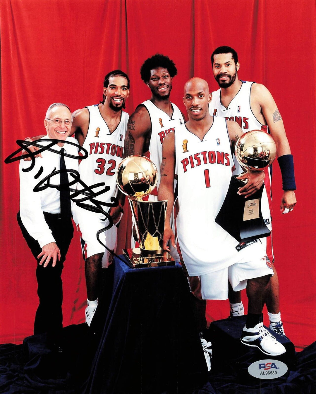 Richard Hamilton signed 8x10 photo PSA/DNA Detroit Pistons Autographed Image 8