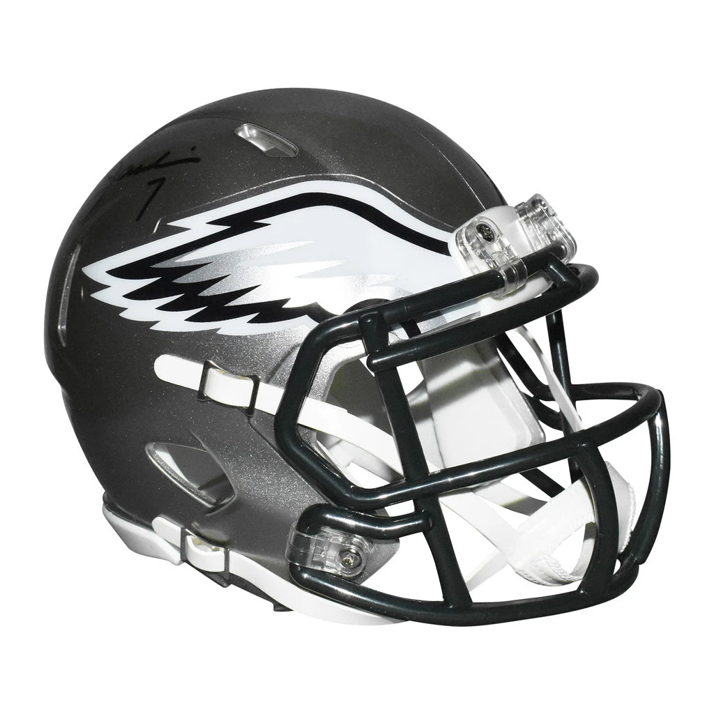 Ron Jaworski Signed Philadelphia Eagles Flash Speed Mini Football Helmet (JSA) Image 4