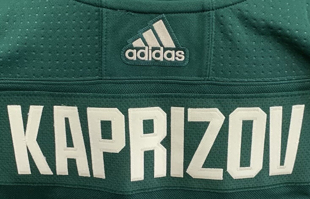 Kirill Kaprizov Signed Authentic Minnesota Wild Adidas Jersey Auto Fanatics Coa Image 4