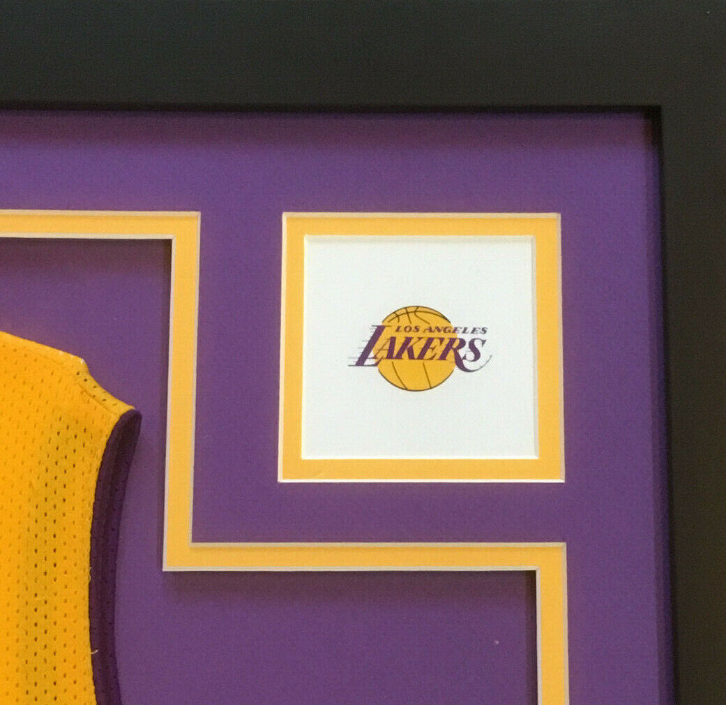 Kobe Bryant Signed Lakers #8 Jersey Number photo framed Auto PSA Coa /8  Limited