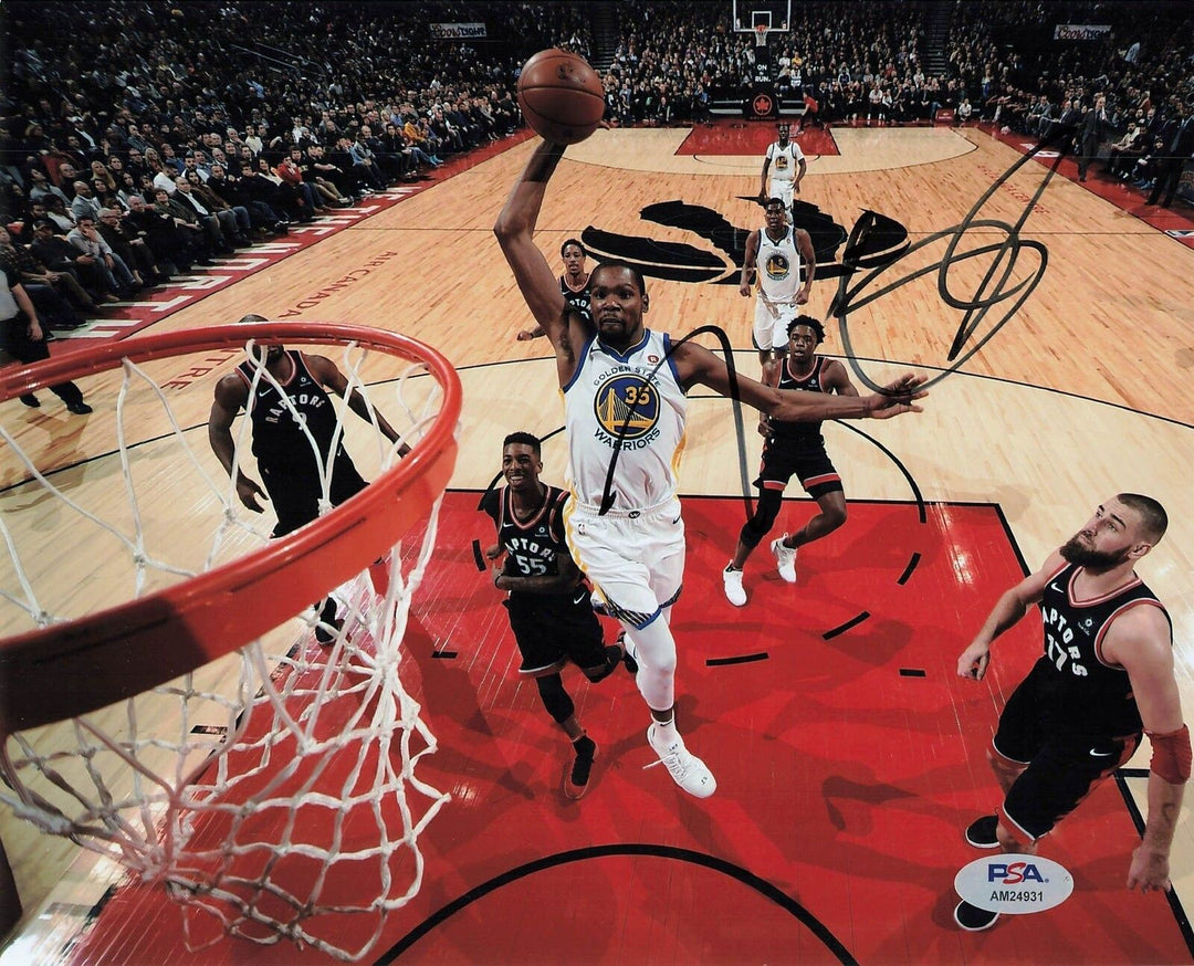 Kevin Durant signed 8x10 photo PSA/DNA Golden State Warriors Autographed Image 3
