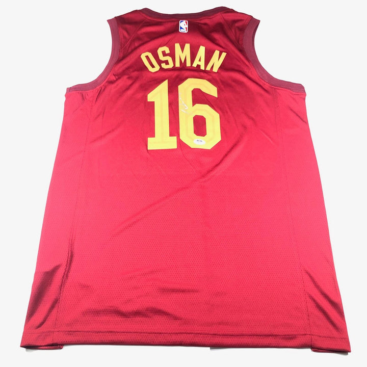 Cedi Osman signed jersey PSA/DNA Cleveland Cavaliers Autographed Image 4