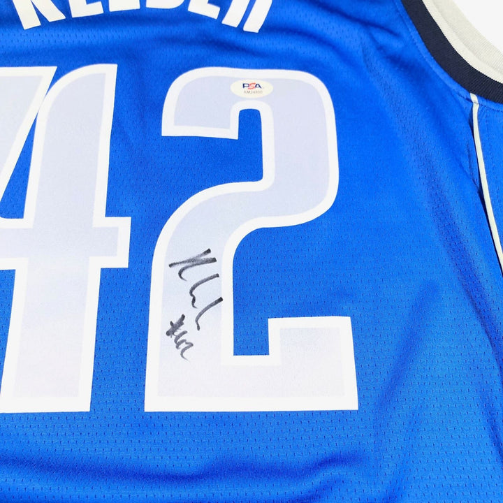 Maxi Kleber signed jersey PSA/DNA Dallas Mavericks Autographed Image 5