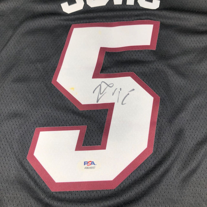 Nikola Jovic Signed Jersey PSA/DNA Miami Heat Autographed Image 3