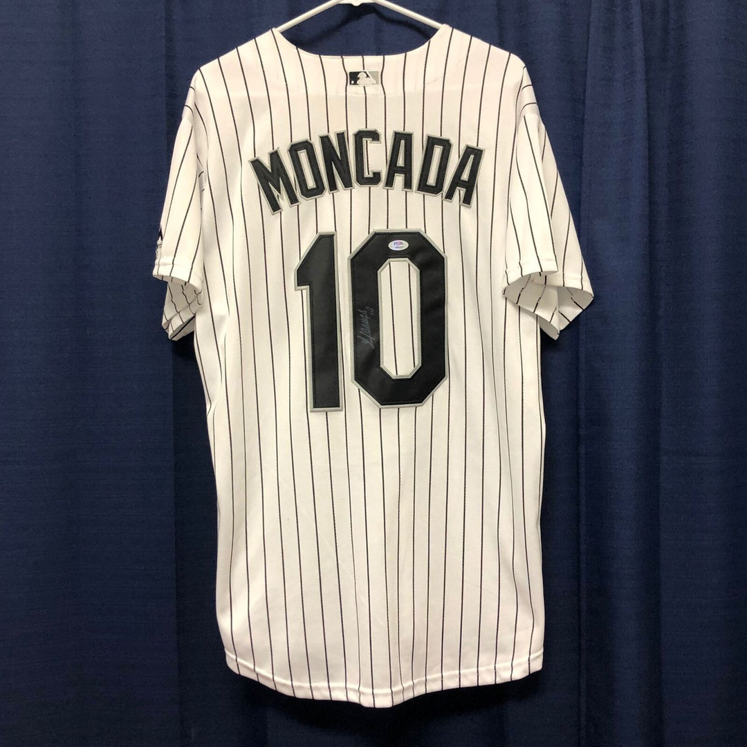 Yoan Moncada Signed Jersey PSA/DNA Chicago White Sox Autographed Image 2