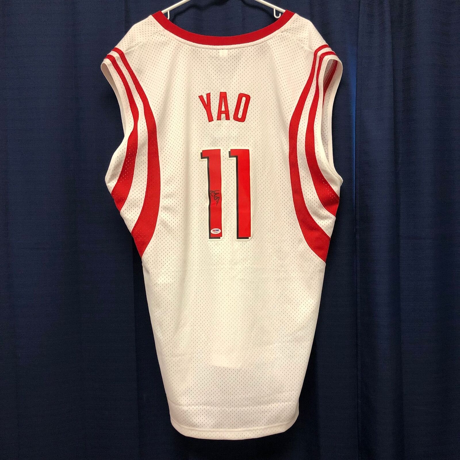 Yao Ming signed jersey PSA DNA Houston Rockets Auto Grade 10 Autograph CollectibleXchange