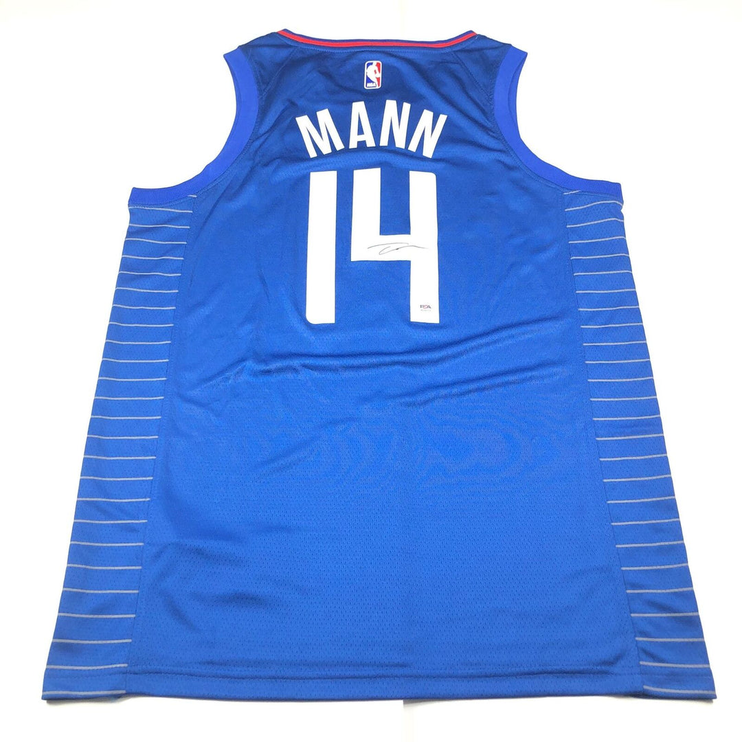 Terance Mann Signed Jersey PSA/DNA Los Angeles Clippers Autographed Image 1