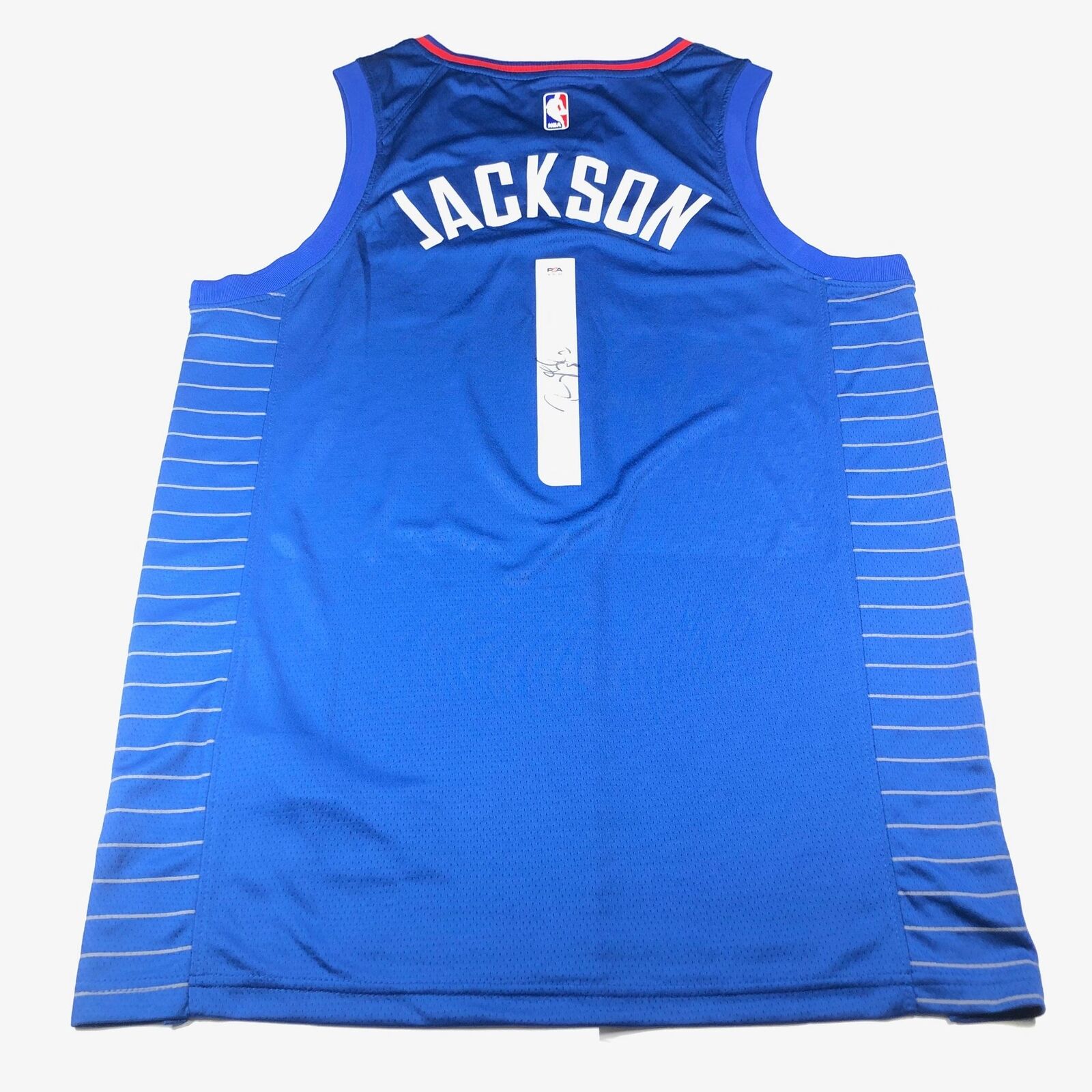 Magic Johnson SIGNED Adidas Hardwood Classics Lakers Jersey PSA/DNA  AUTOGRAPHED