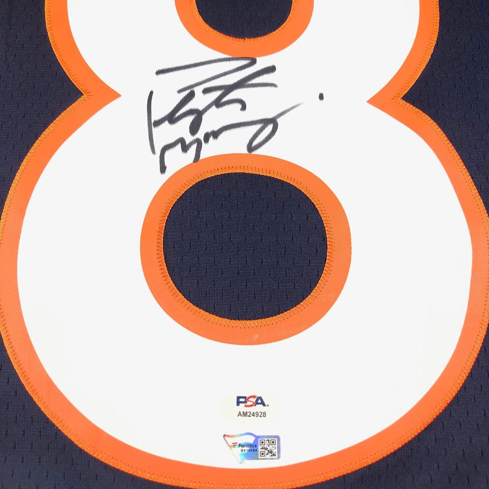 Sold at Auction: Peyton Manning signed and framed jersey PSA