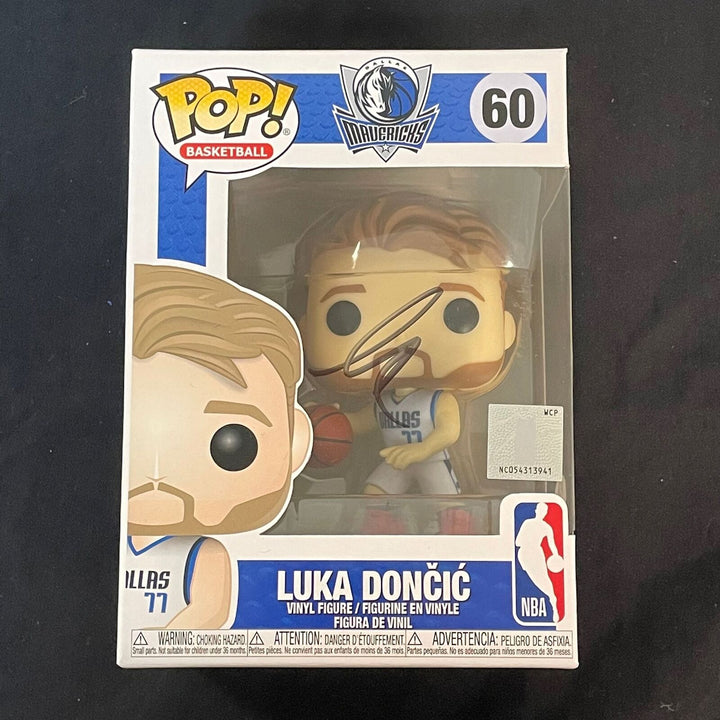 Luka Doncic signed Funko Pop! PSA/DNA Dallas Mavericks Autographed Image 1