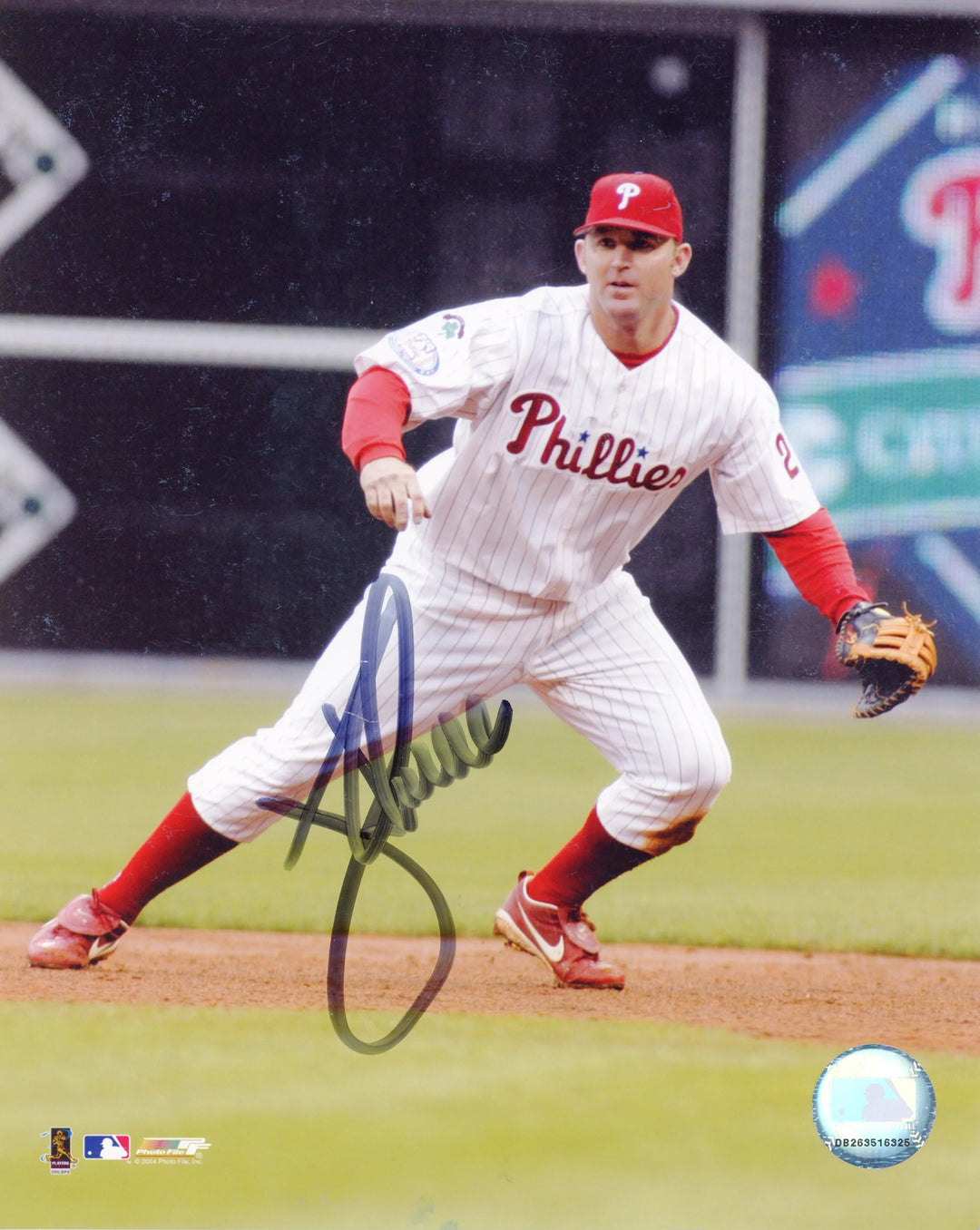 Jim Thome Autographed 8x10 Photo Image 1