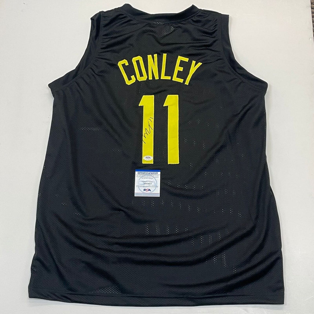 Mike Conley signed jersey PSA/DNA Utah Jazz Autographed Image 1