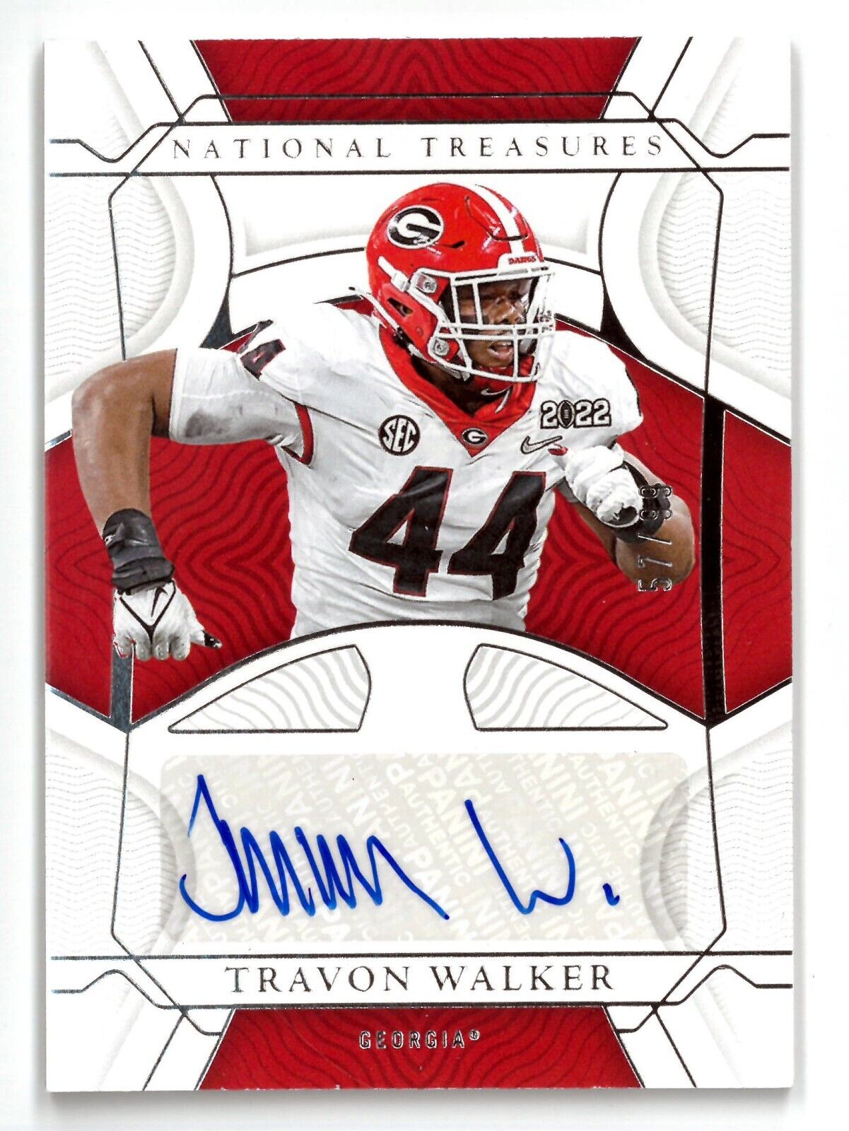 Popular Travon Walker Autographed Rookie