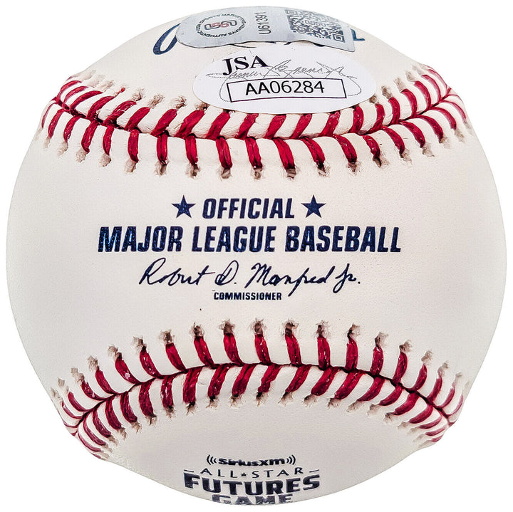 FERNANDO TATIS JR. AUTOGRAPHED MLB 2018 ALL STAR FUTURES BASEBALL JSA 202016 Image 3