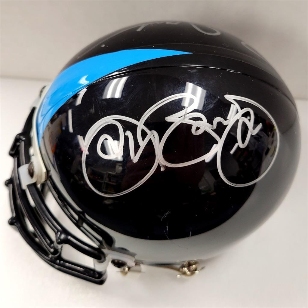 Jon Bon Jovi & Ron Jaworski signed Philadelphia Soul Mini Helmet  BAS Holo Image 2