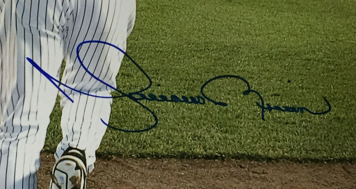 Mariano Rivera Signed photo 1999 World Series baseball framed steiner Coa causi Image 4
