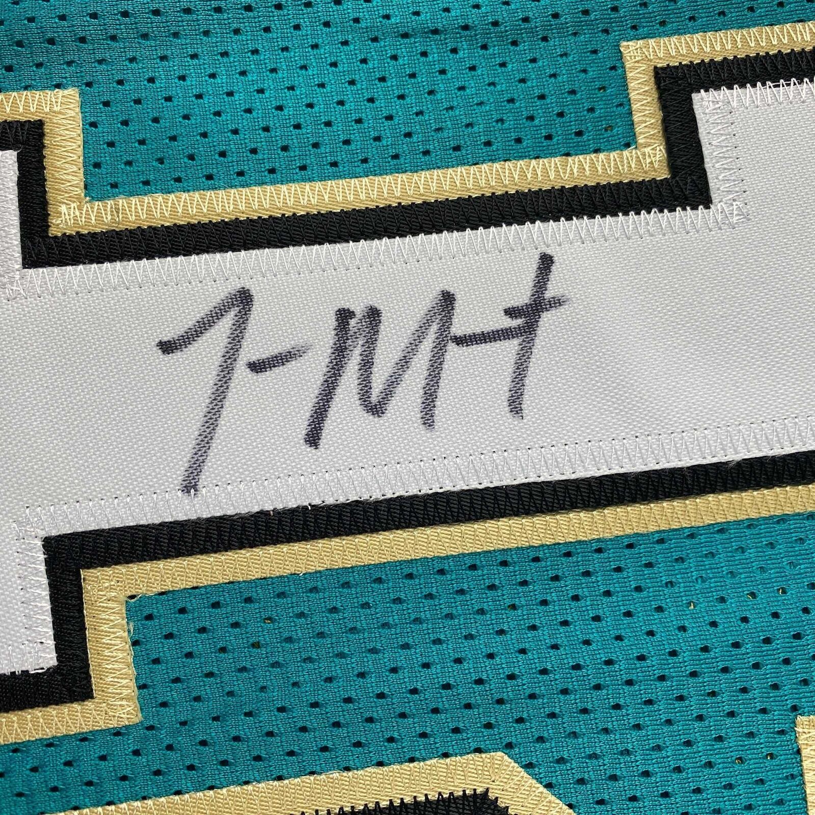 Autographed/Signed Ja Morant Memphis Teal Basketball Jersey JSA