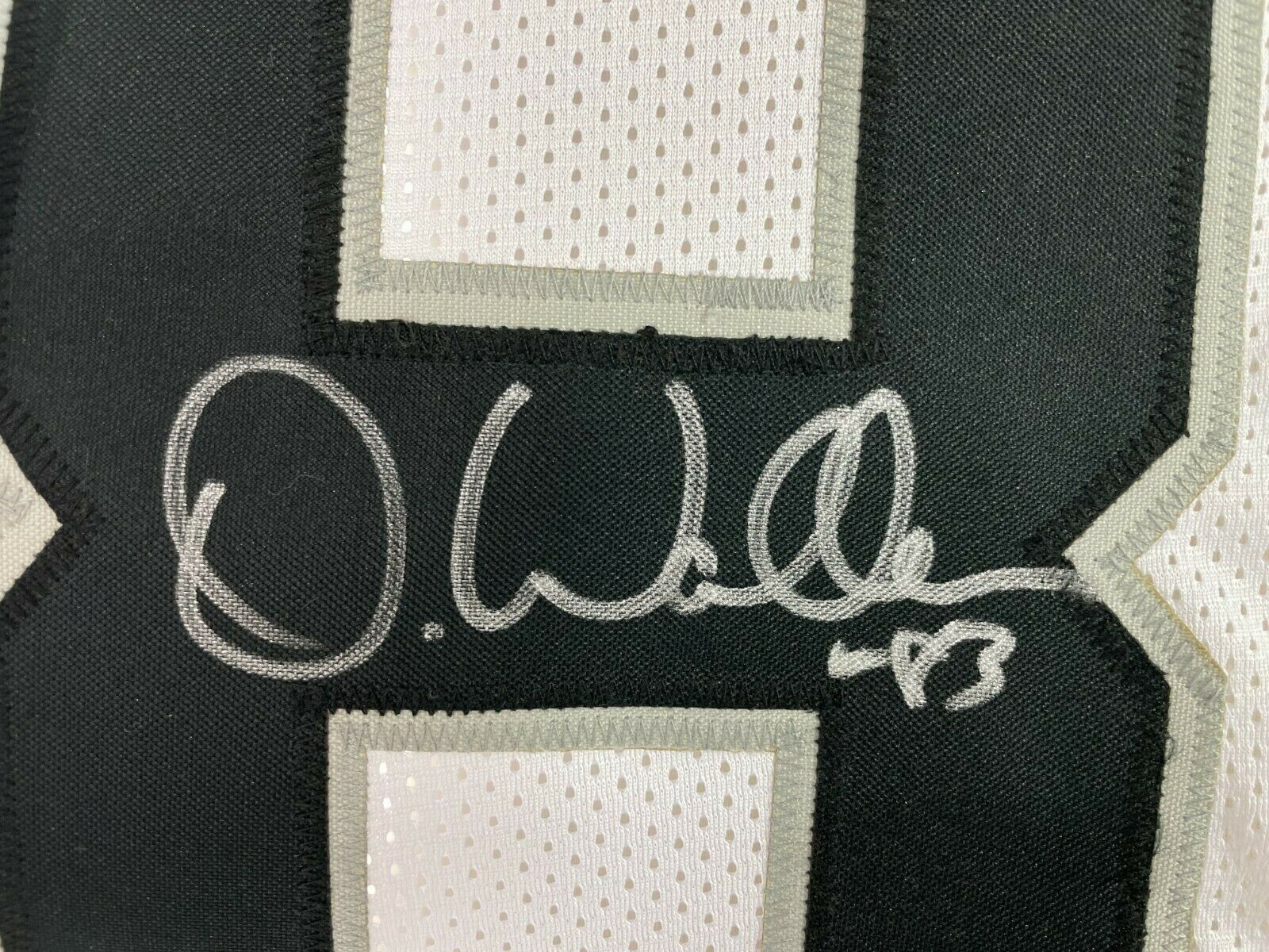 Darren Waller Autographed Las Vegas Raiders White Jersey COA JSA