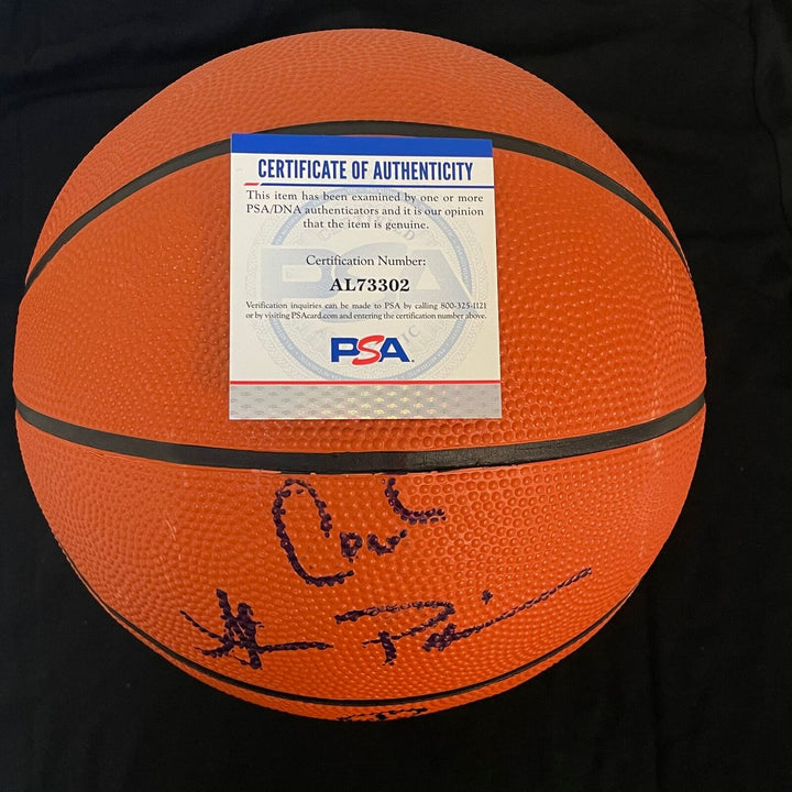 Steve Pikiell signed basketball PSA/DNA Rutgers Scarlett Knights Autographed Image 1