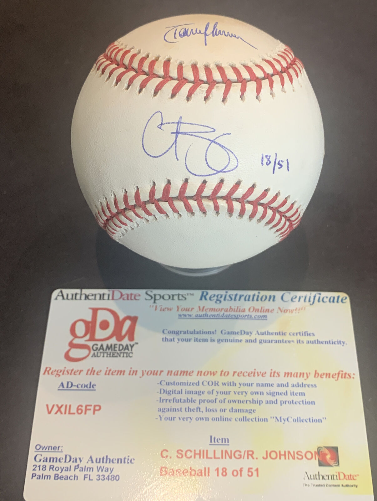 Curt Schilling MLB Memorabilia, Curt Schilling Collectibles, Verified Signed  Curt Schilling Photos