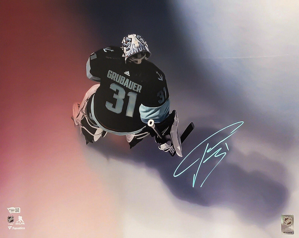 Jordan Eberle Seattle Kraken Autographed Hockey Puck with 1st Sea Hat Trick 11/4/21 inch Inscription - Fanatics Authentic Certified