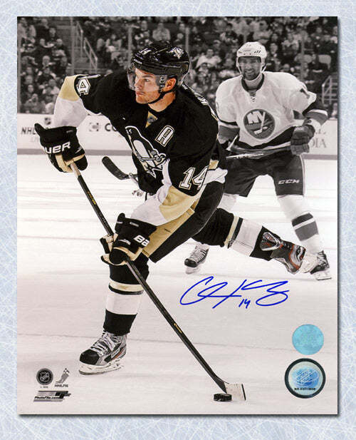 Chris Kunitz Pittsburgh Penguins Autographed Spotlight 8x10 Photo Image 1