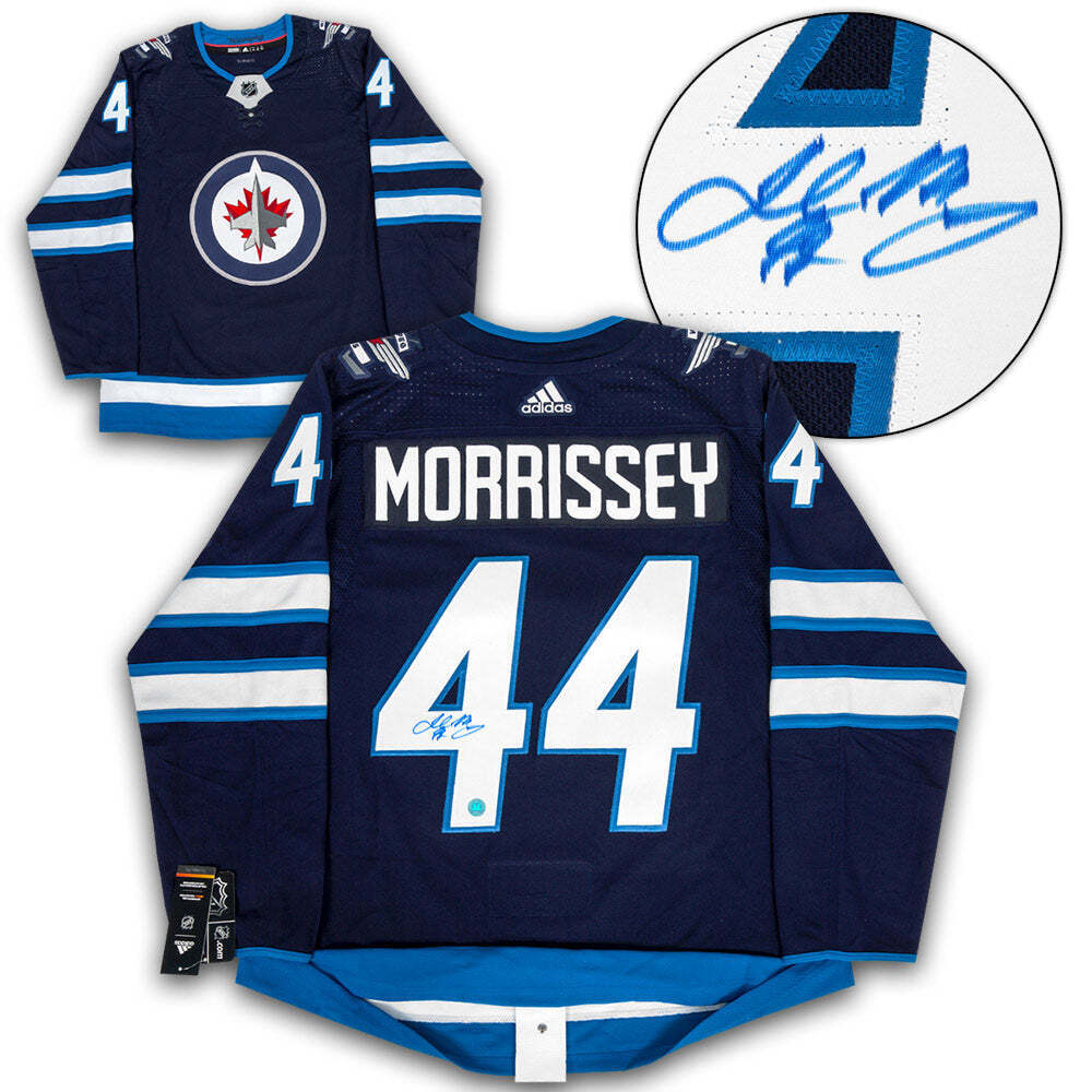 Josh Morrissey Winnipeg Jets Autographed Adidas Jersey Image 1