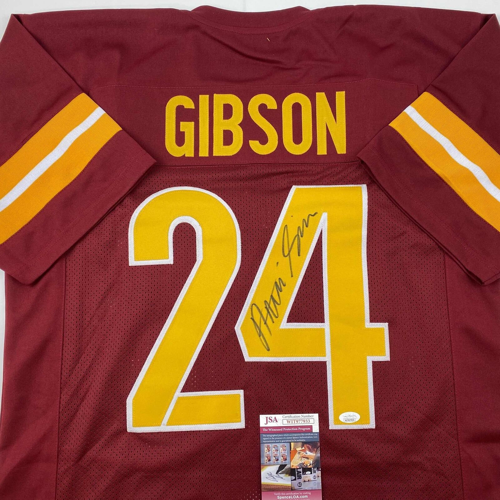 Antonio Gibson Signed Jersey (JSA)