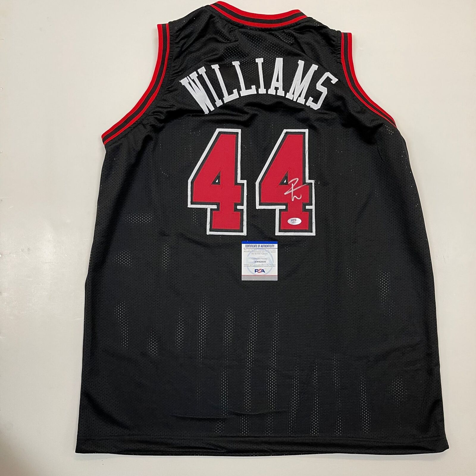 Patrick Williams Signed Jersey Psa/dna Chicago Bulls 