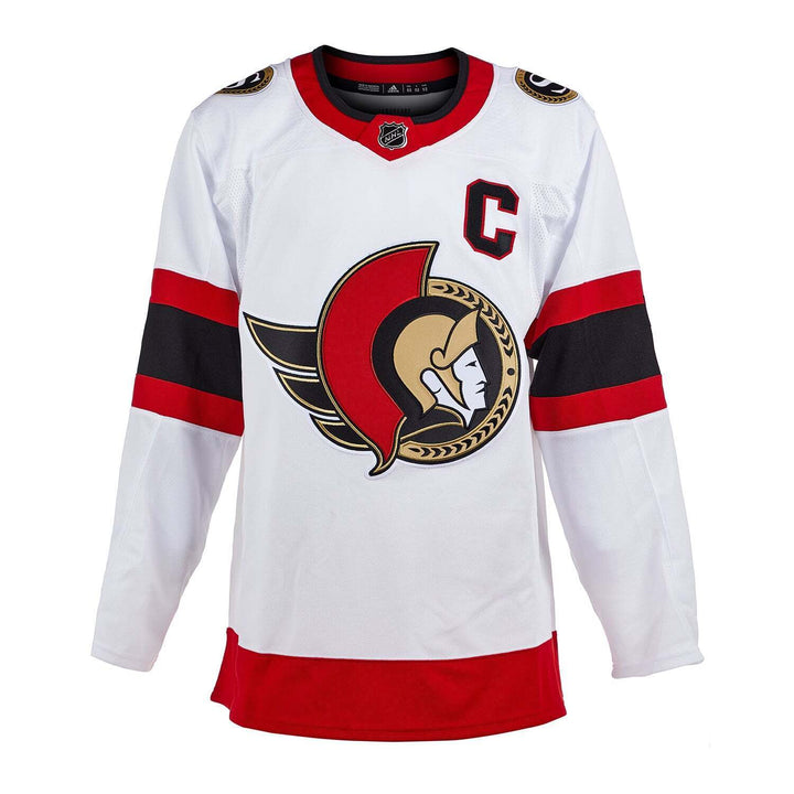 Brady Tkachuk Ottawa Senators Signed White Adidas Jersey Image 2