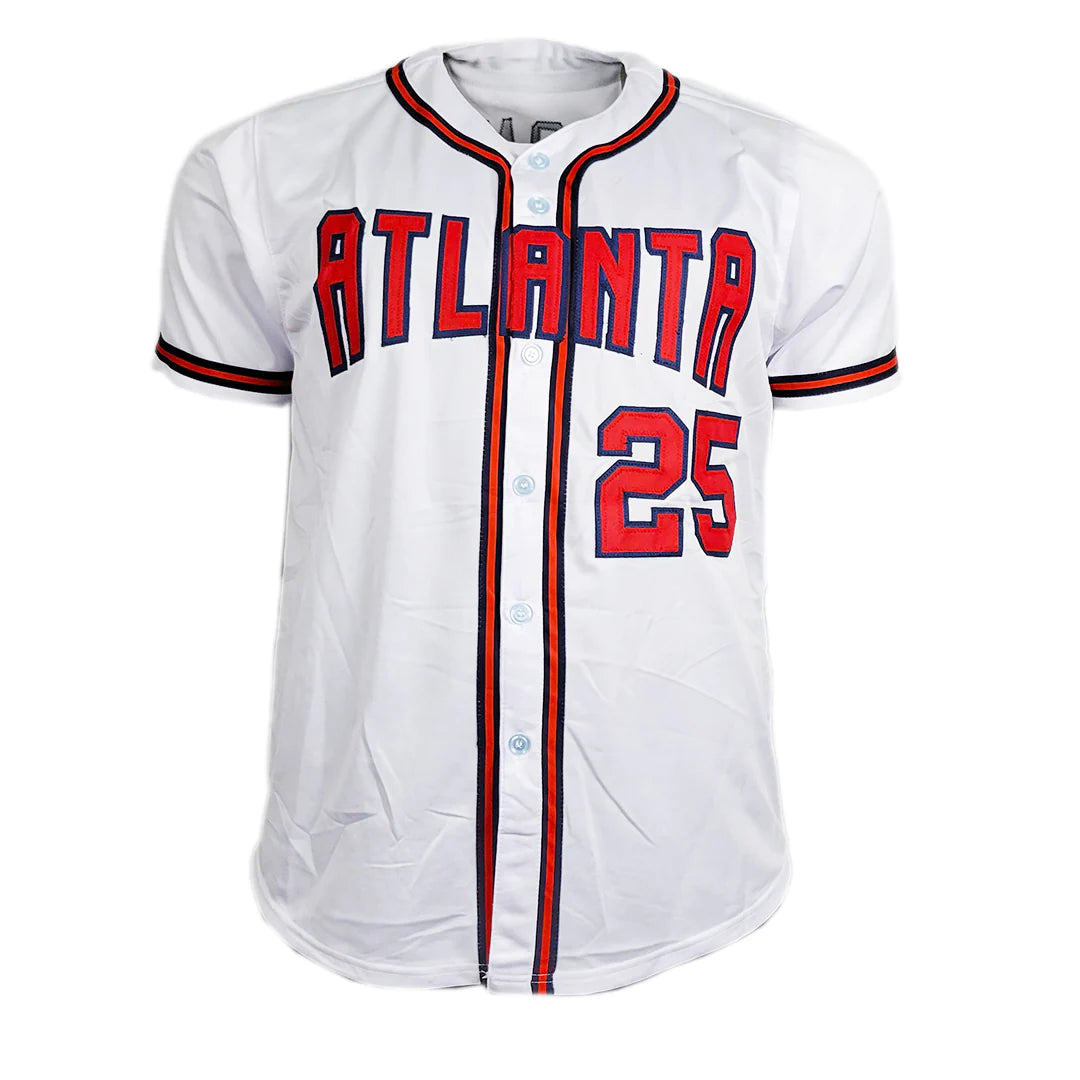 Andruw Jones Signed Atlanta Red Baseball Jersey PSA 