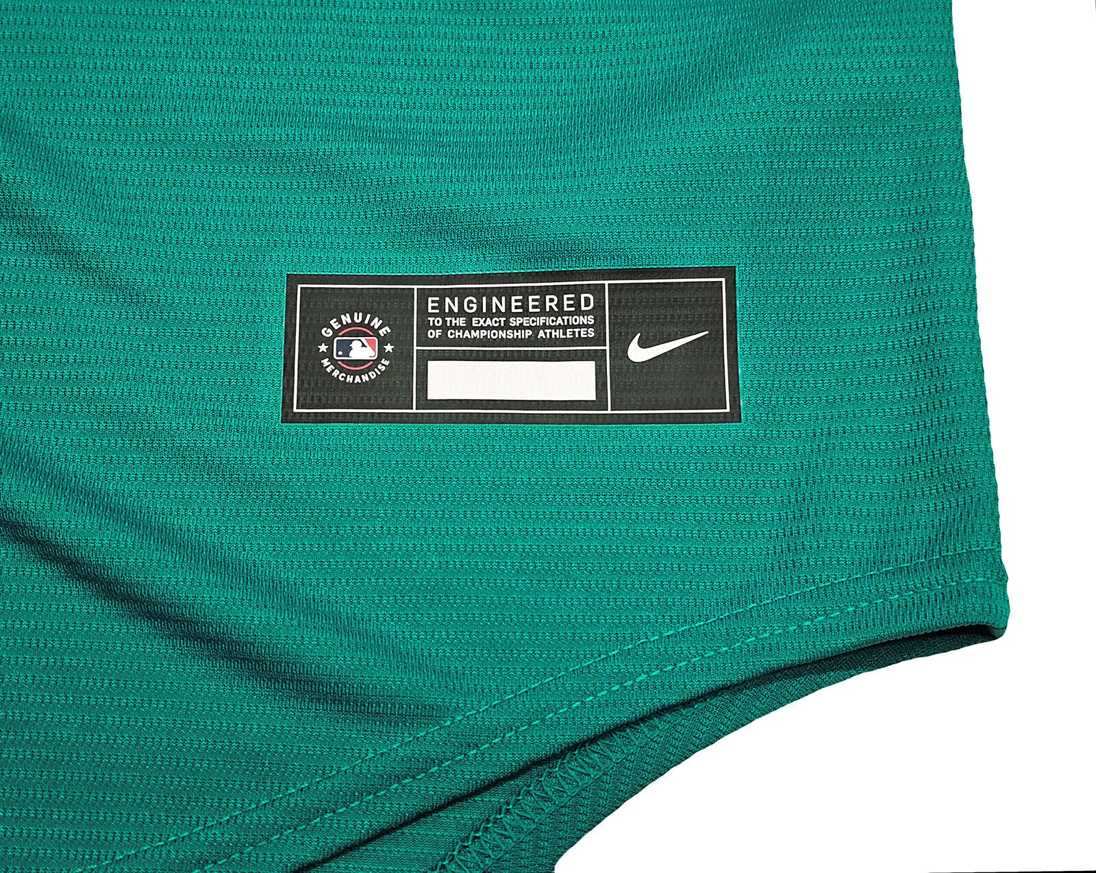 Seattle Mariners Ken Griffey Jr. Autographed Teal Nike Jersey Size XL  Beckett BAS & MCS Holo