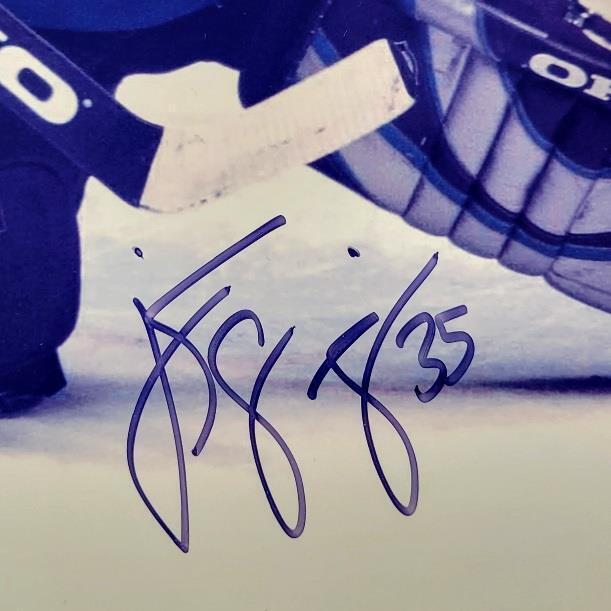 J.S. JS Giguere signed Anaheim Ducks 8x10 photo #1 autograph  BAS Beckett Holo Image 2