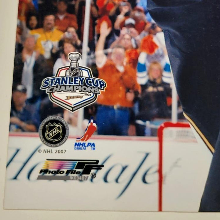 Chris Pronger signed Ducks Stanley Cup Photofile 8x10 photo autograph  BAS Image 4
