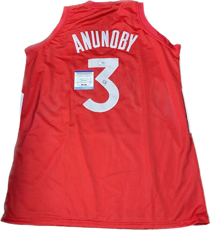 OG Anunoby signed jersey PSA/DNA Toronto Raptors Autographed Image 1