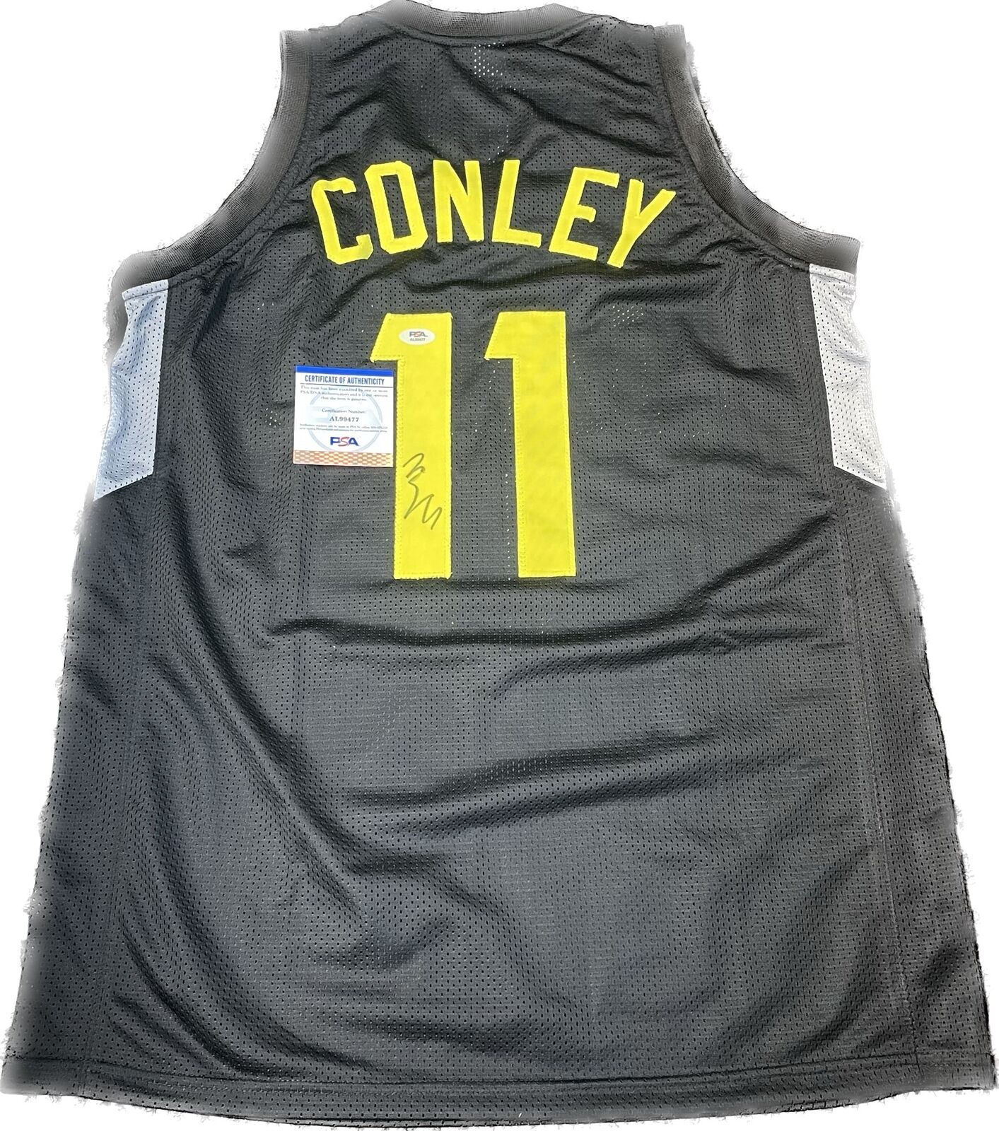 Mike Conley Utah Jazz Game-Used #11 White Jersey vs. Golden State