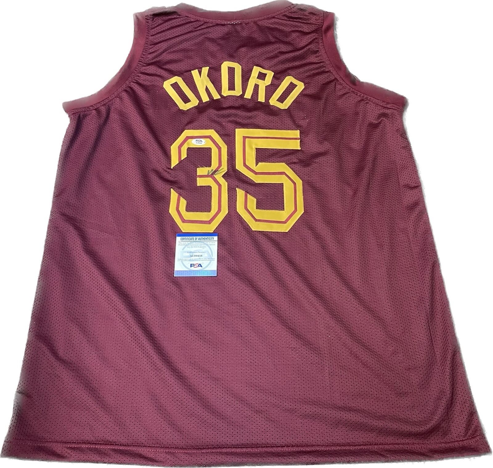 Cedi Osman Signed Cleveland Cavaliers The Land Jersey (Savage Sports Box  COA & League Alum COA)