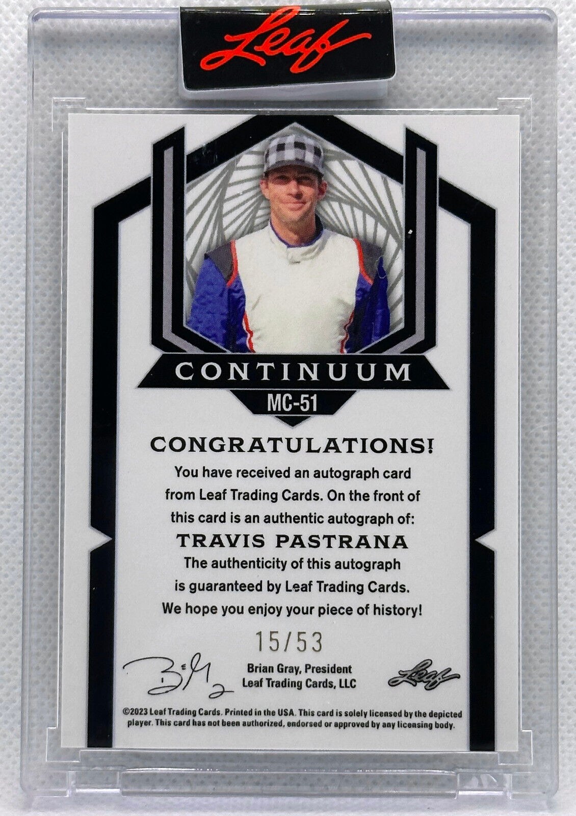 Leaf Trading Cards on X: 2023 LEAF METAL CONTINUUM AUTOGRAPH