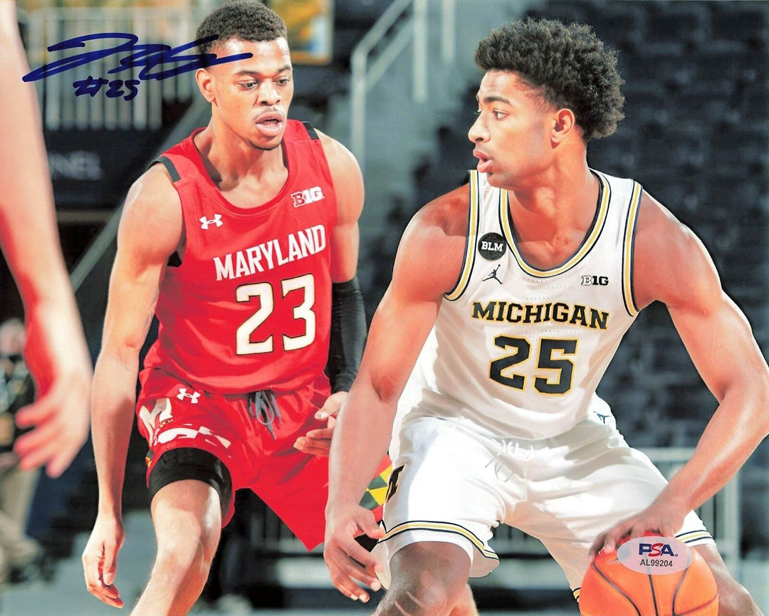 JACE HOWARD signed 8x10 photo PSA/DNA Michigan Autographed Image 1