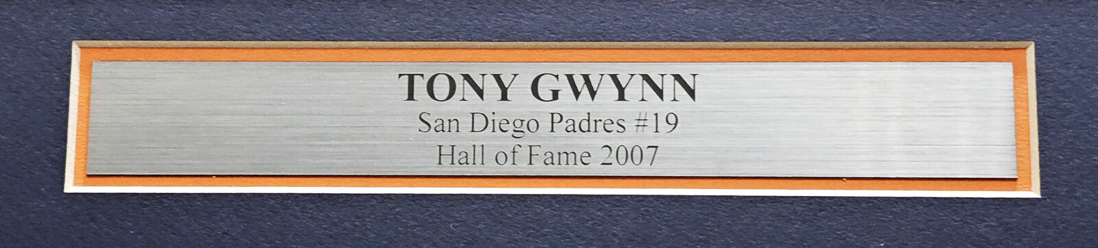 Tony Gwynn Framed Signed Jersey PSA/DNA Autographed San Diego Padres