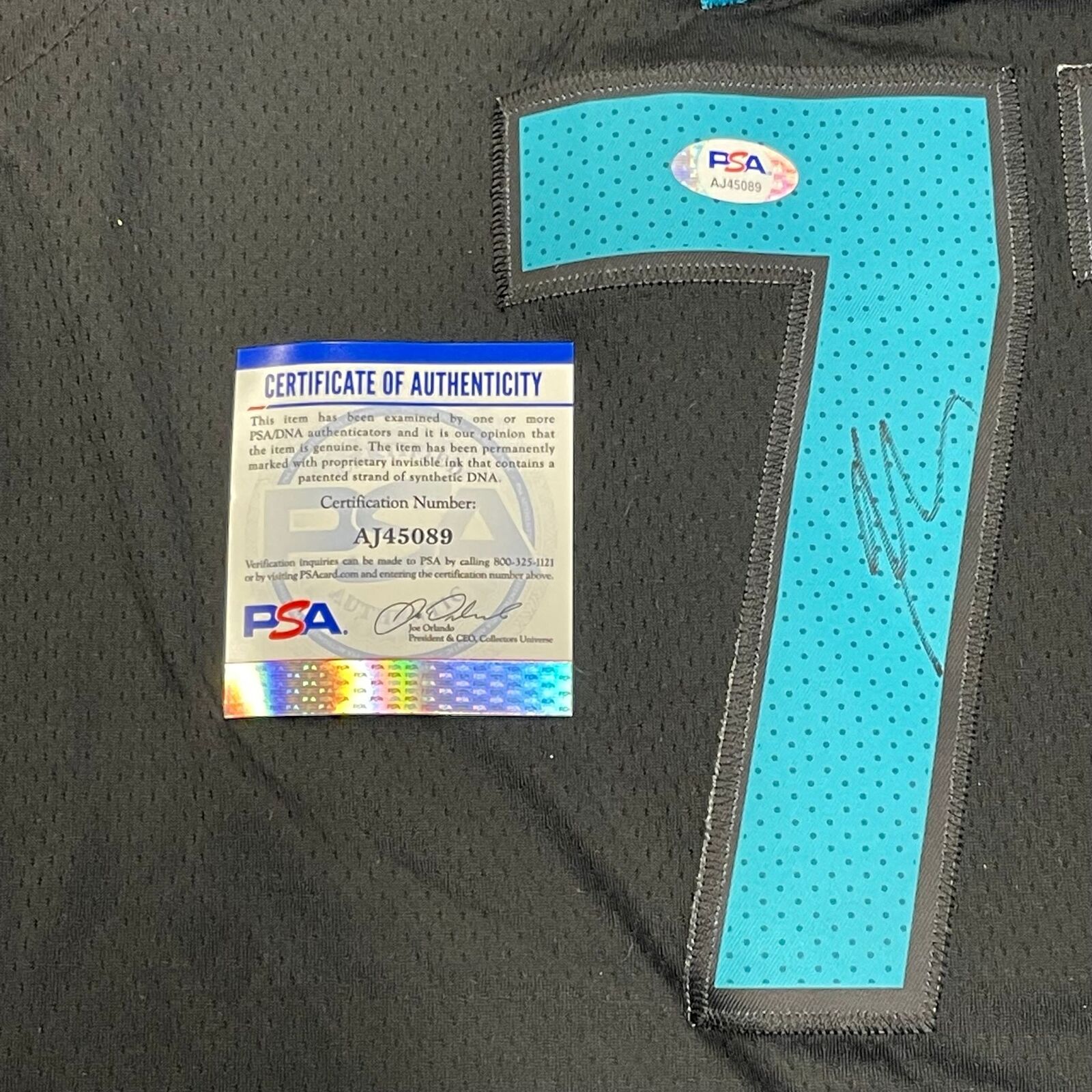 Luka Doncic Signed Jersey (PSA)