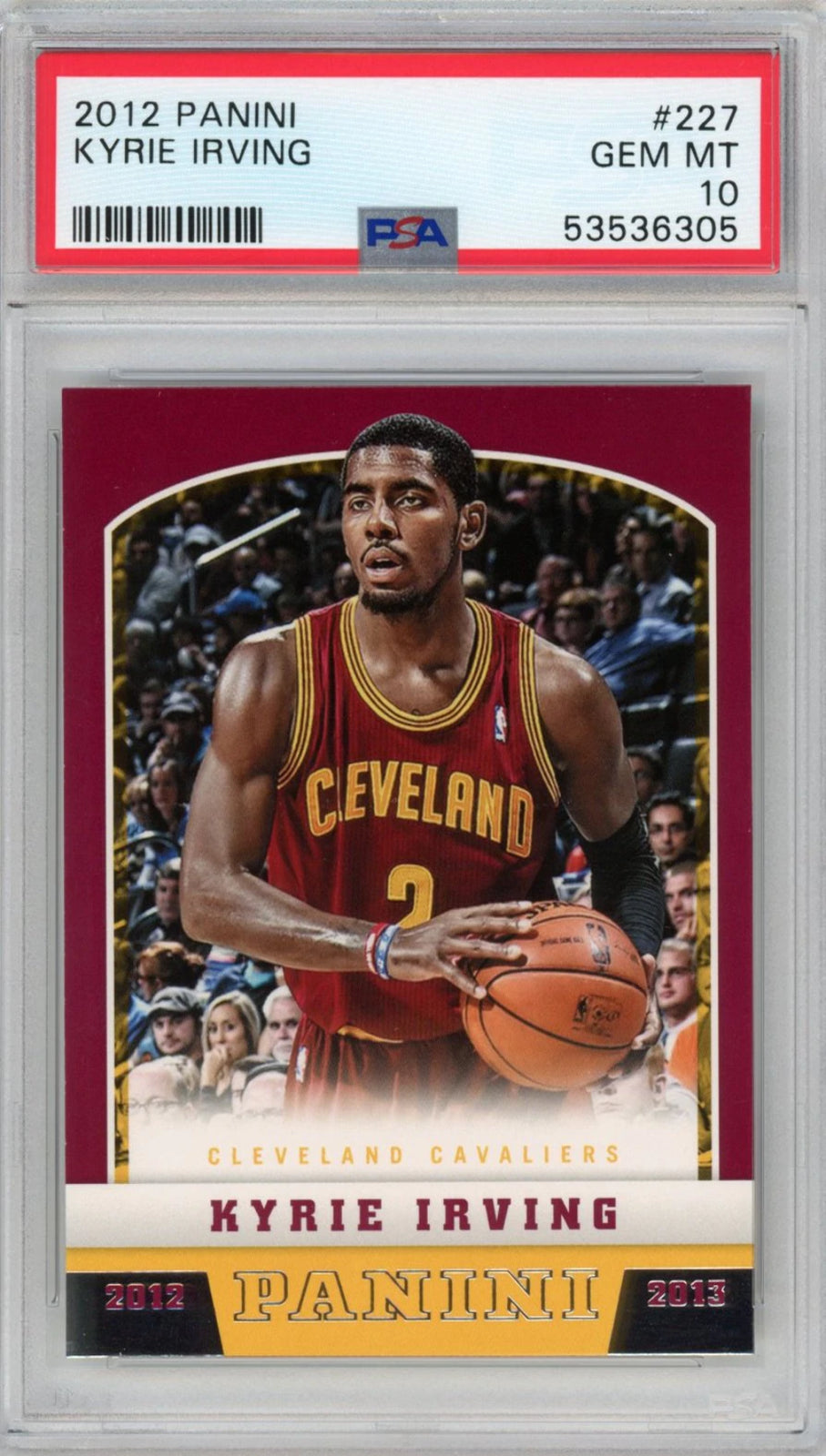 Graded 2012-13 Panini Kyrie Irving #227 Rookie RC Basketball Card PSA 10 Mint Image 1