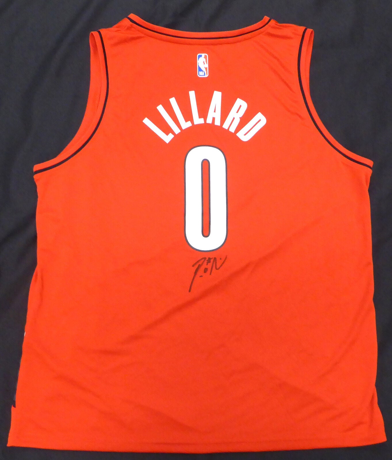 Portland Trail Blazers Damian Lillard Autographed Fanatics Jersey